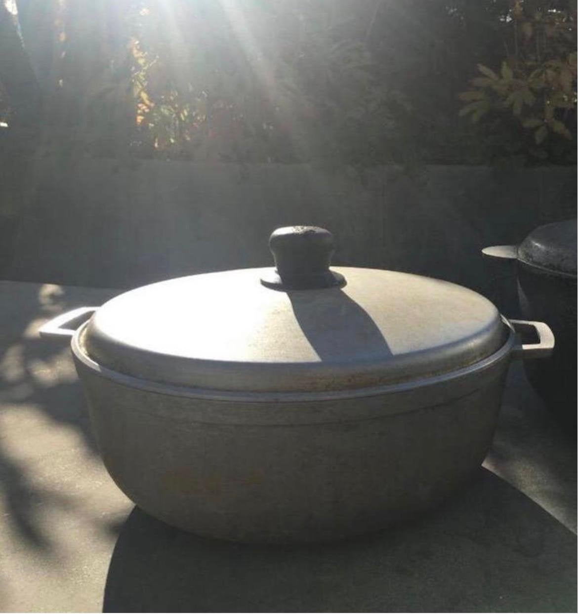 Aluminium pan rijst kookpan groot Imusa 33cm, Ophalen, Zo goed als nieuw