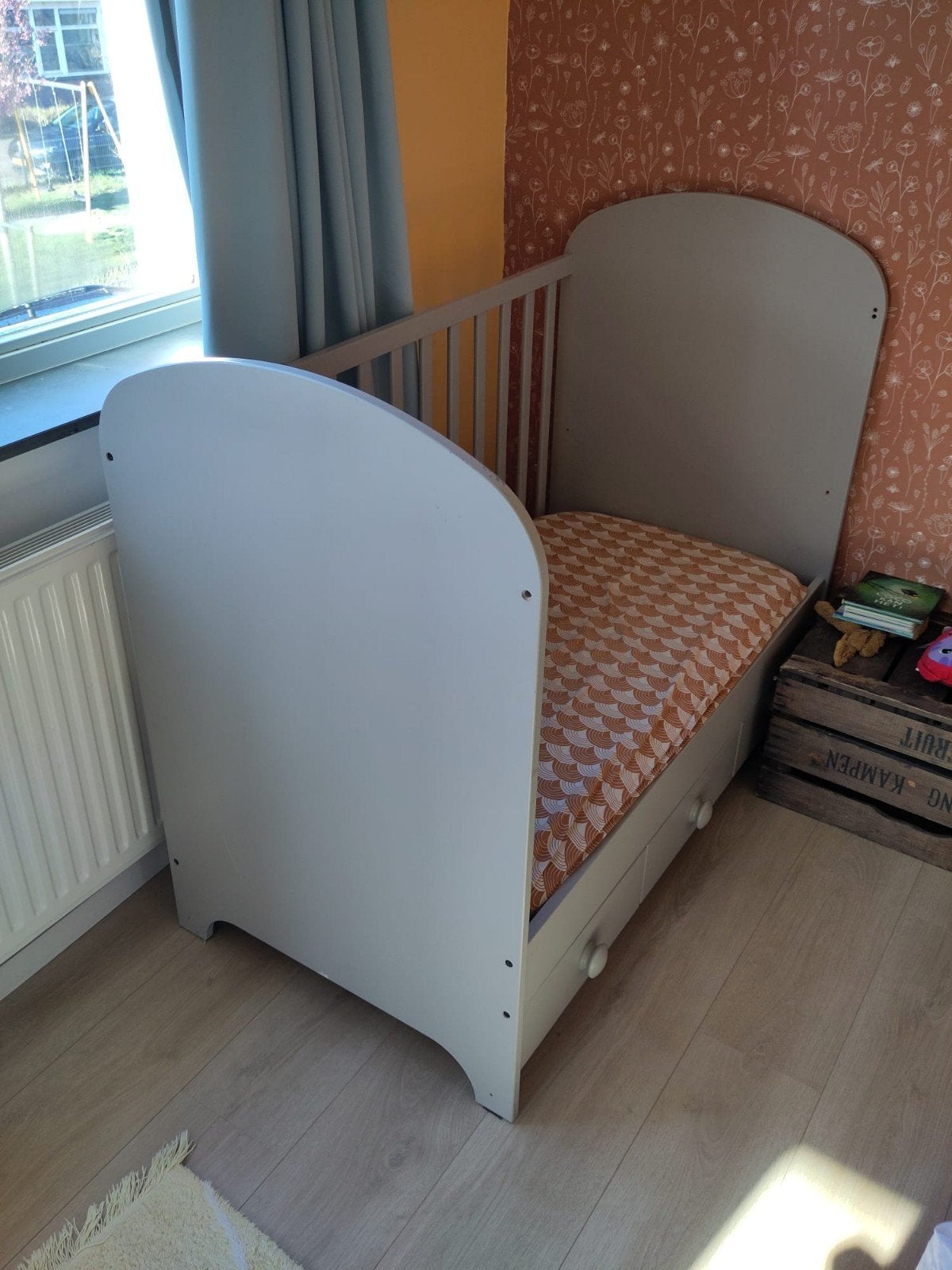 Ikea Gonatt ledikantje, Ophalen, Gebruikt, Minder dan 140 cm, Matras