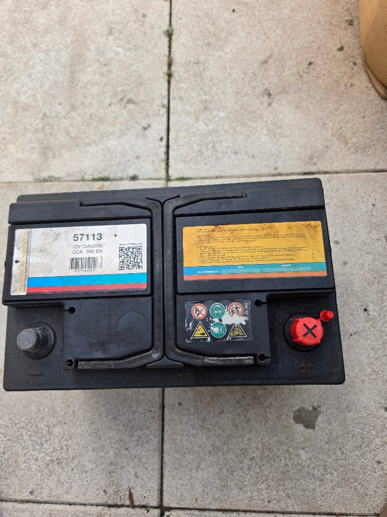 Auto accu, Ophalen, Gebruikt, BMW