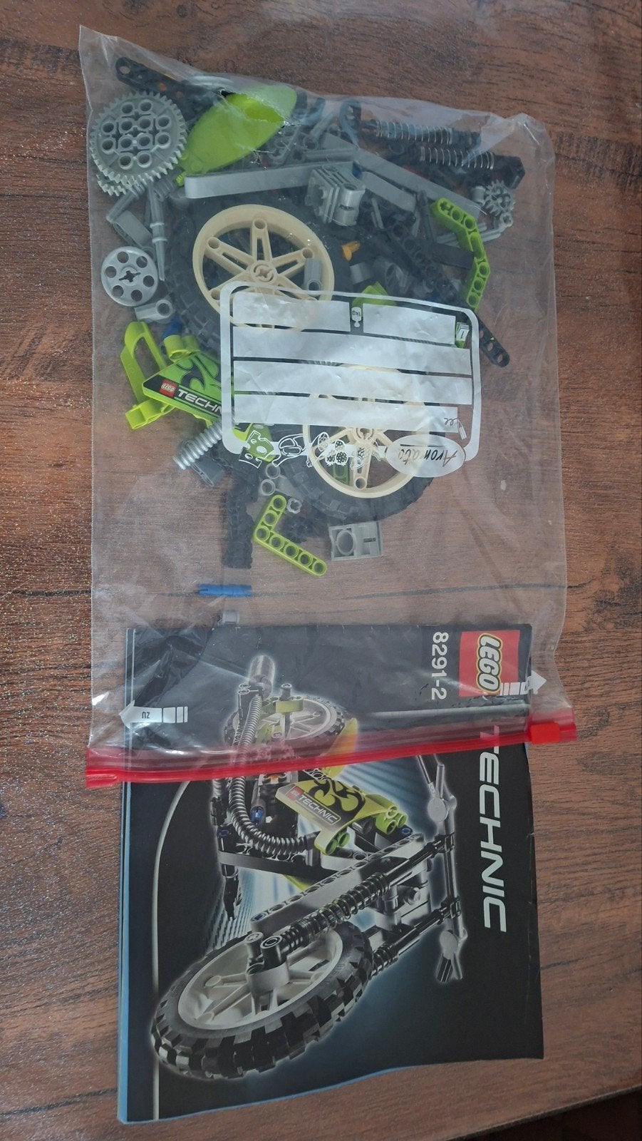 Lego Technic 8291: Off-Roader met instructies, Gebruikt, Lego, Compleet, Ophalen of Verzenden