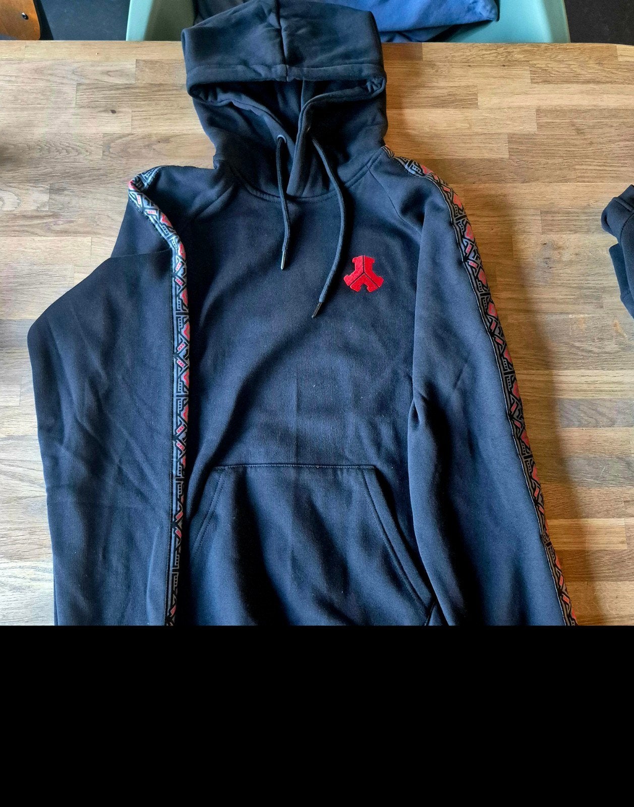 Defqon.1 Hoodie Zwart met Rode Details - Maat S, Ophalen of Verzenden, Nieuw, Maat 36 (S), Zwart