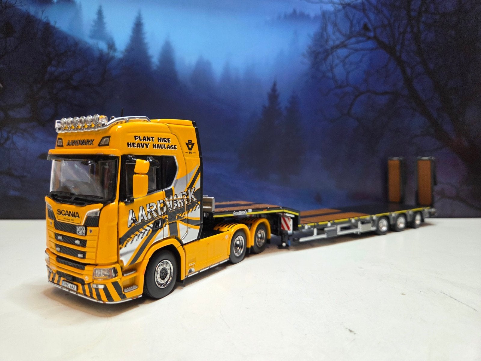 IMC Scania S serie highline dieplader Aardvark, Hobby en Vrije tijd, Modelauto's | 1:50, Nieuw, Jobo-models, Jobo.models@gmail.com