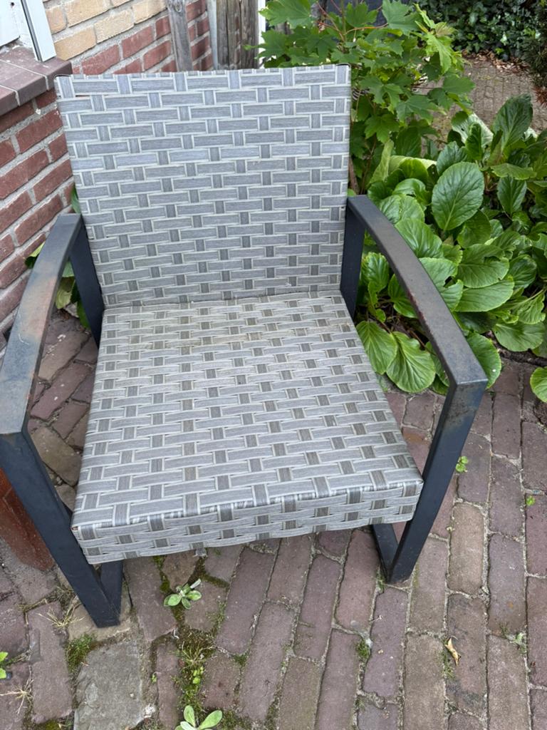 Tuinstoel, Ophalen of Verzenden, Zo goed als nieuw, Kunststof