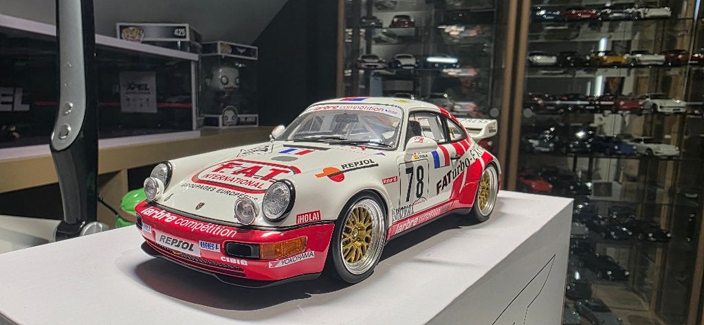 Porsche 911 Carrera RSR 1/18 Gt-Spirit, Ophalen of Verzenden, Zo goed als nieuw, Auto, Overige merken