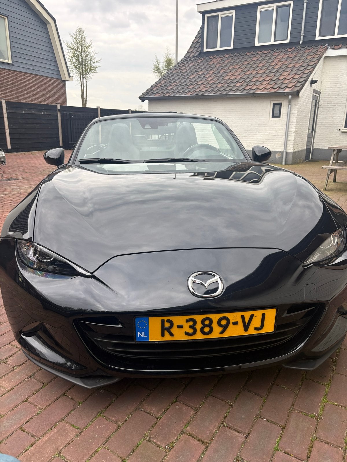 Mazda MX-5 1.5 Skyactiv-g 96KW 2017 Zwart, Auto's, Achterwielaandrijving, 31 €/maand, 4 cilinders, Cabriolet