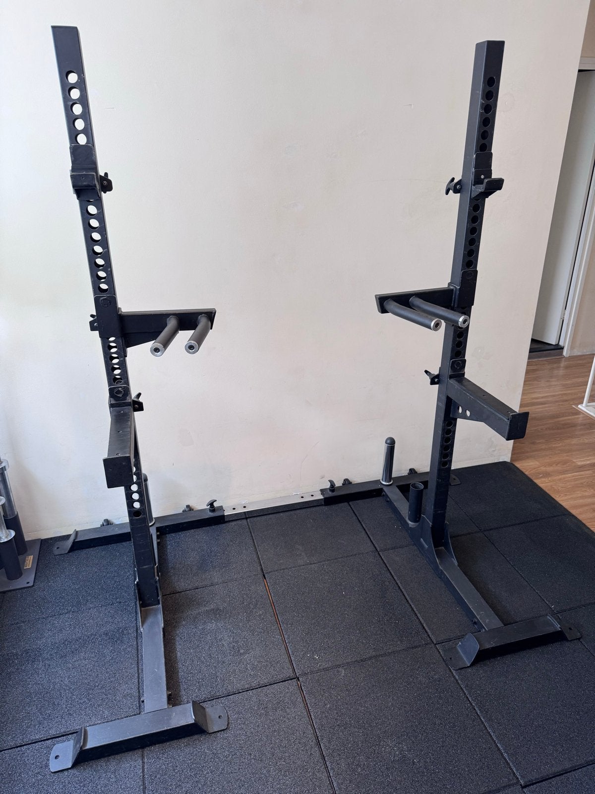 Verstelbaar Squat Rek - Krachttraining Home Gym, Sport en Fitness, Ophalen, Gebruikt, Benen, Overige typen