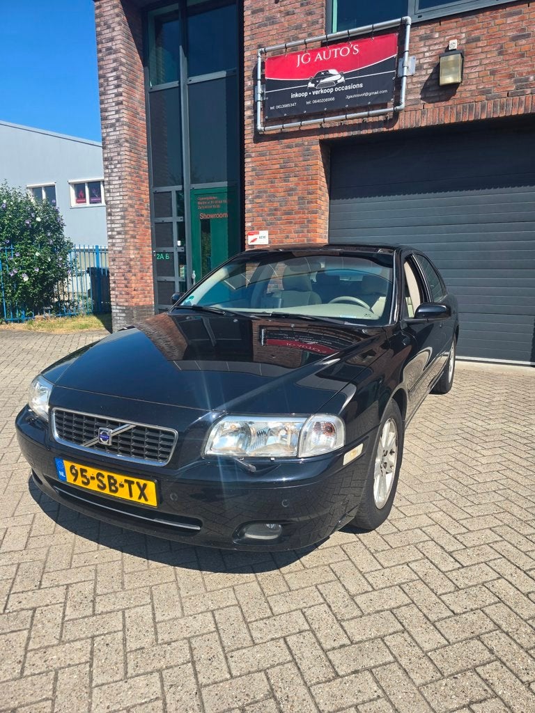 Volvo S80 2.4 Summum Graphite automaat, Zwart, Bedrijf, 2435 cc, 170 pk