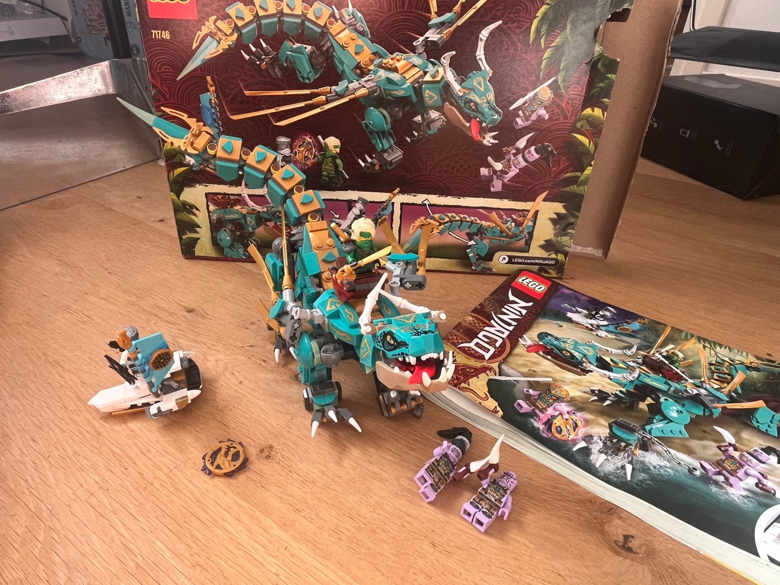 LEGO Ninjago Dragon Adveture, Kinderen en Baby's, Lego, Ophalen of Verzenden, Zo goed als nieuw, Compleet
