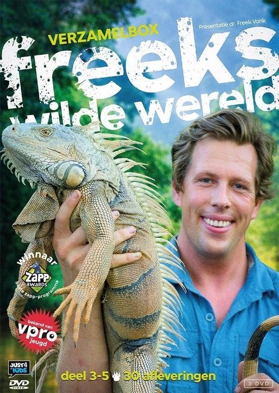 Freeks wilde wereld box 2 - 3 disc, Cd's en Dvd's, Dvd's | Kinderen en Jeugd, Verzamelbox, Verzenden, Alle leeftijden, Inclusief doosje