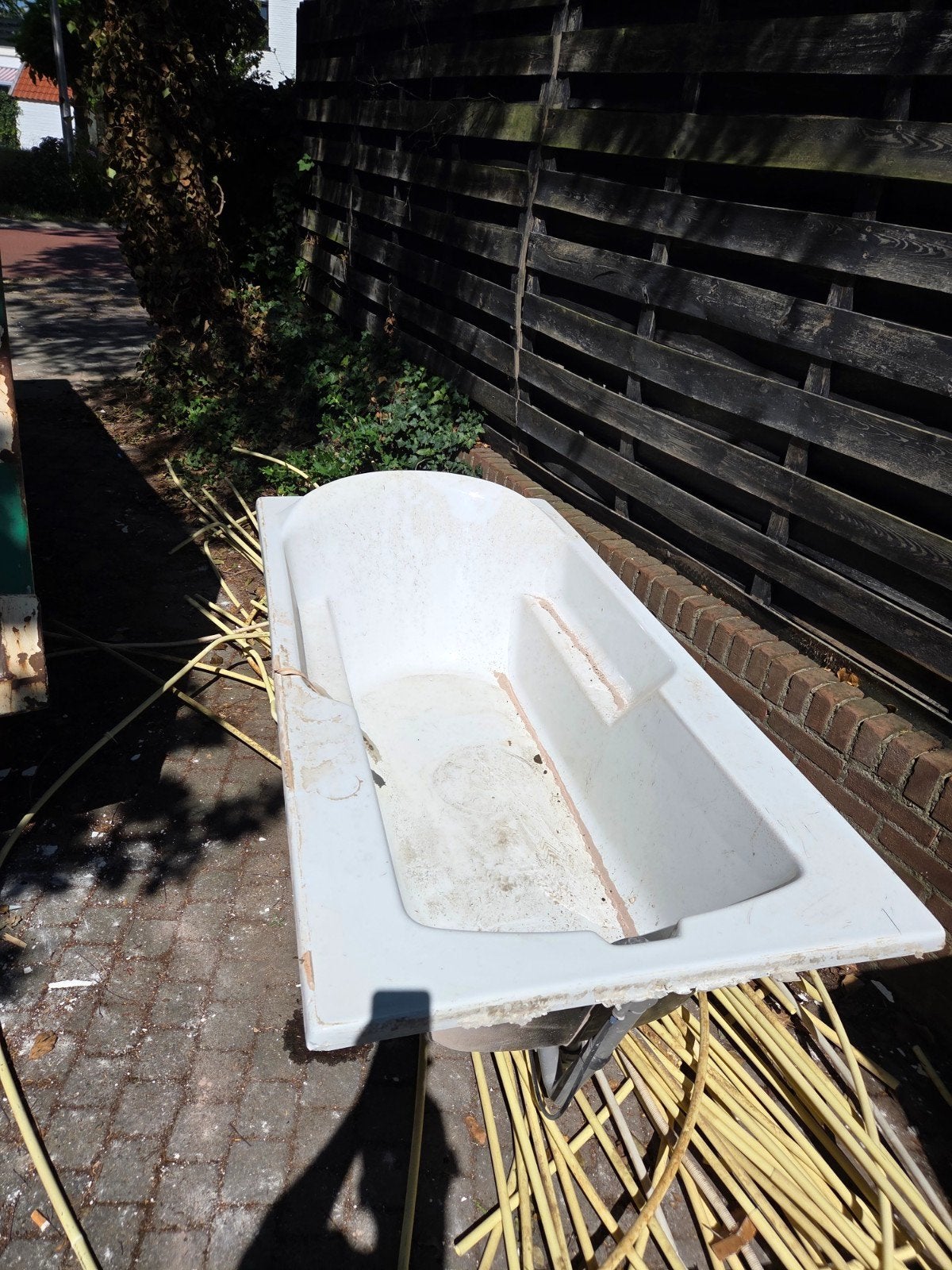 Bad 90x180 buitenwerks, Doe-het-zelf en Verbouw, Sanitair, Ophalen, Gebruikt, Bad
