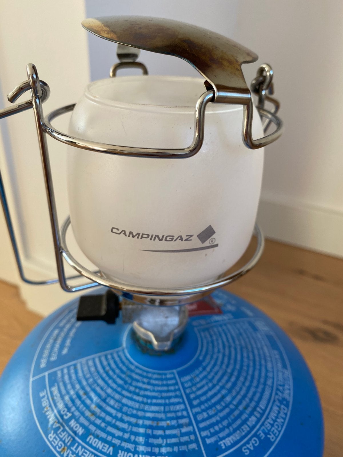 Campingaz Lumogaz R 80 watt, Ophalen, Gebruikt