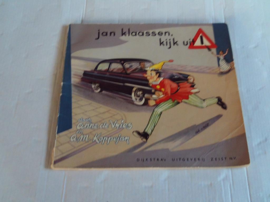 jan klaassen, kijk uit! - anne de vries en a.m. koppejan, Ophalen of Verzenden, Gelezen, Overige niveaus, Nederlands
