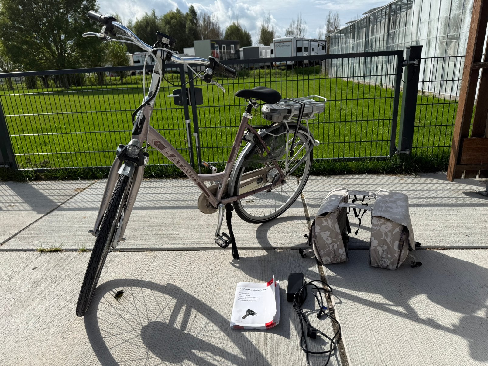 Batavus Monaco E-Go 7  Nieuwe banden + fietstas, Fietsen en Brommers, Ophalen, Gebruikt, Batavus, 51 tot 55 cm