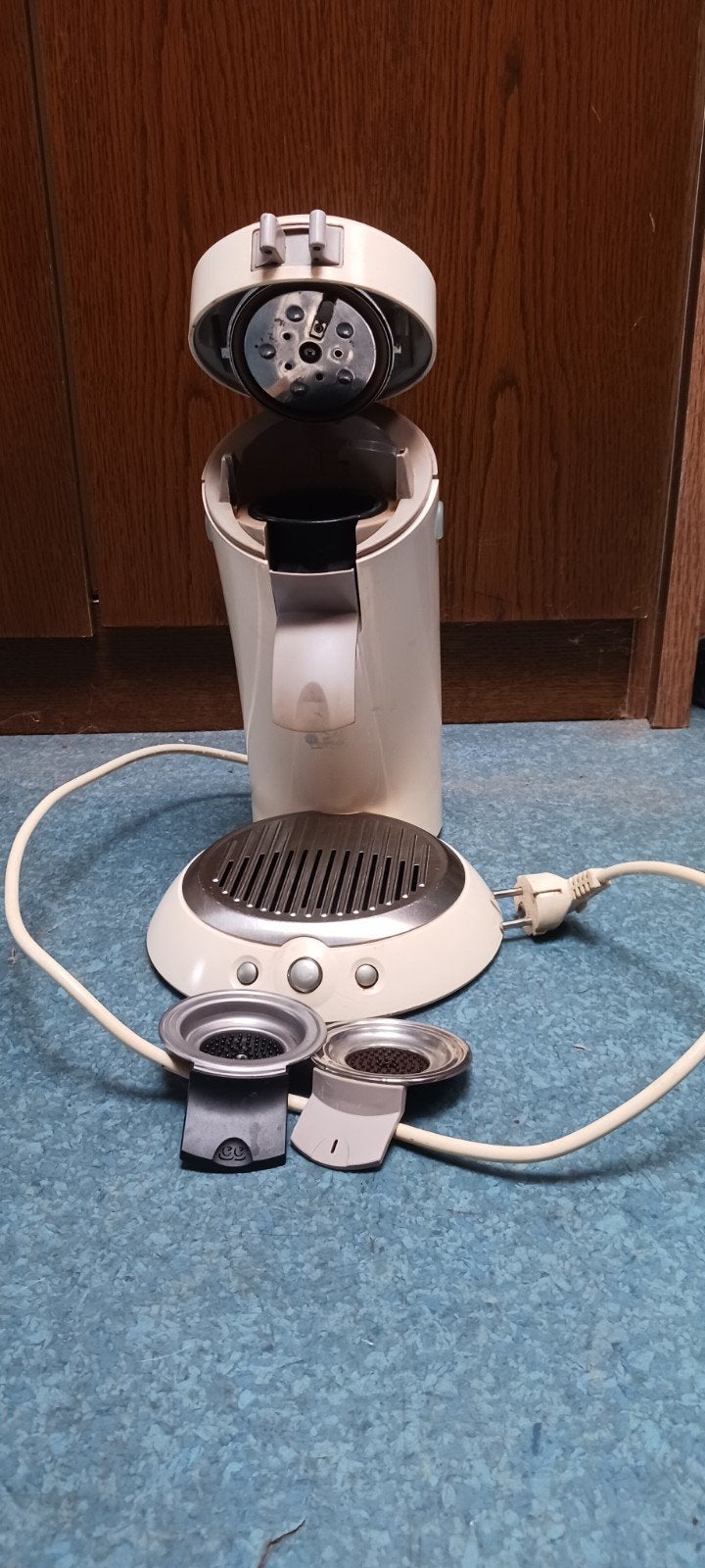 Philips Senseo Koffiezetapparaat - beige, Witgoed en Apparatuur, Ophalen, Koffiepads en cups, Gebruikt, Koffiemachine