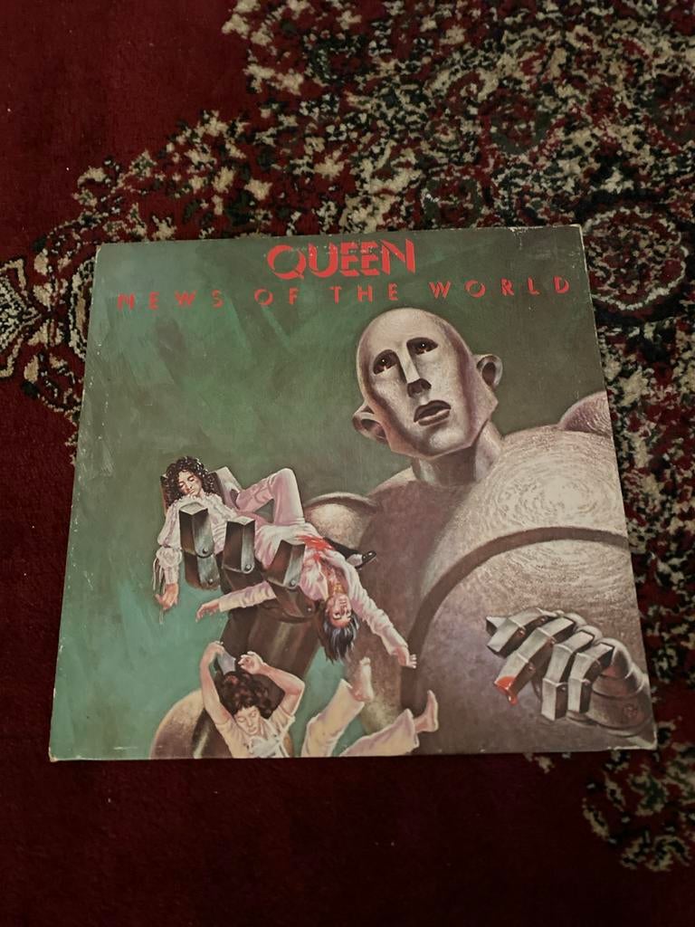 Queen - News of the World LP (Incompleet), Ophalen of Verzenden, 1970 - 1979, Gebruikt, 12 inch