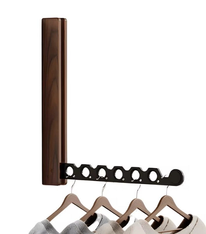 Opvouwbare houten kleerhanger, garderobe (NIEUW), Nieuw, Minder dan 100 cm, 25 tot 50 cm, 50 tot 100 cm
