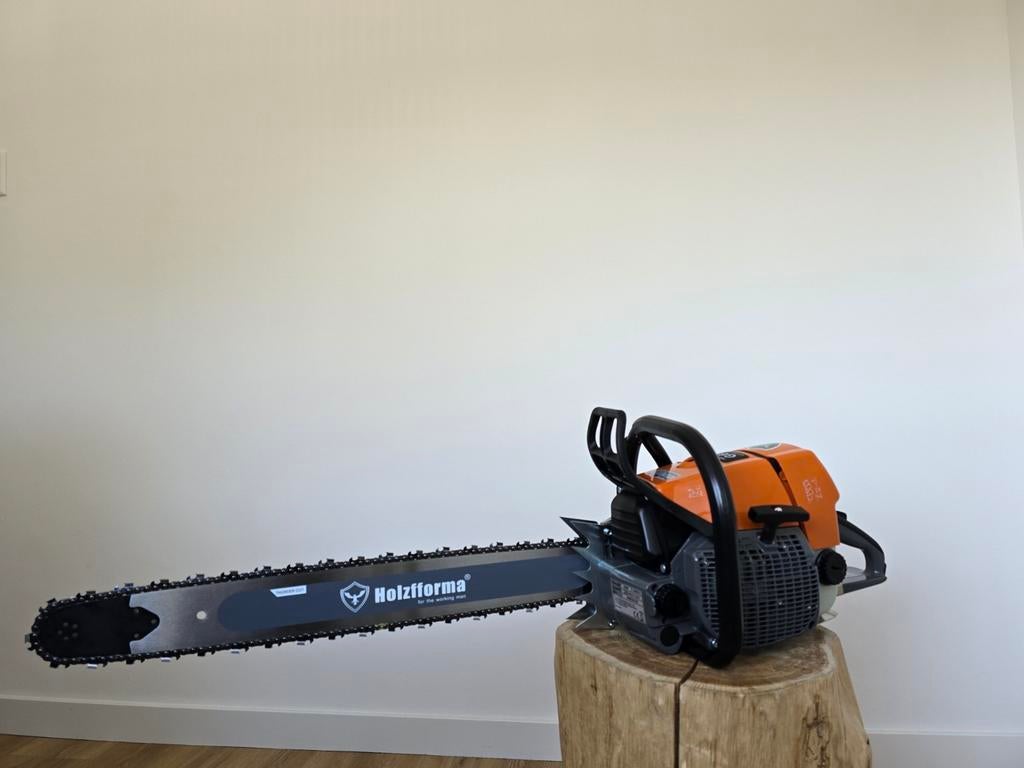 Holzzforma G660 Benzine Kettingzaag 89cc 70CM Nieuw Garantie, Ophalen of Verzenden, Nieuw, Overige soorten, Holzzforma