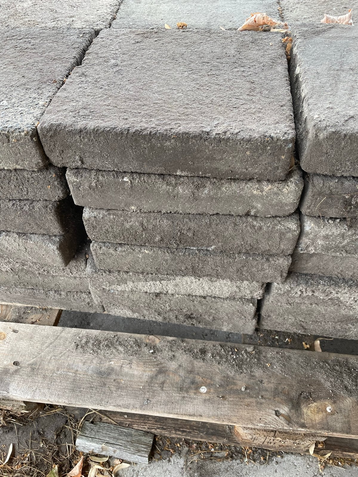 Gebruikte terrastegels - grijs beton, Ophalen, Gebruikt, 10 m² of meer, Beton