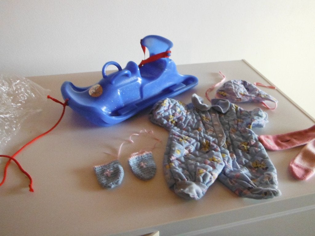 baby born slee+ skipak, Ophalen, Zo goed als nieuw, Babypop