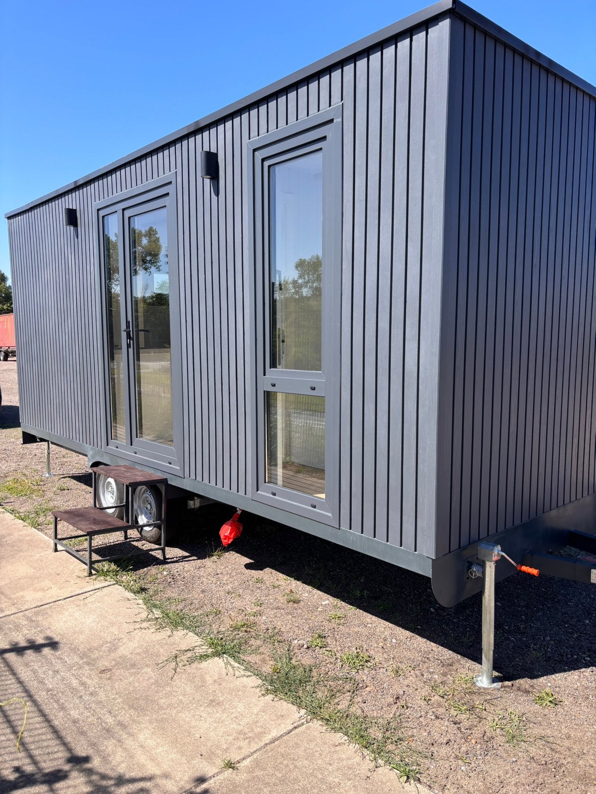 Tiny House op wielen - kwaliteit - woonruimte, Overige merken, Vast bed, Tot en met 2, Particulier
