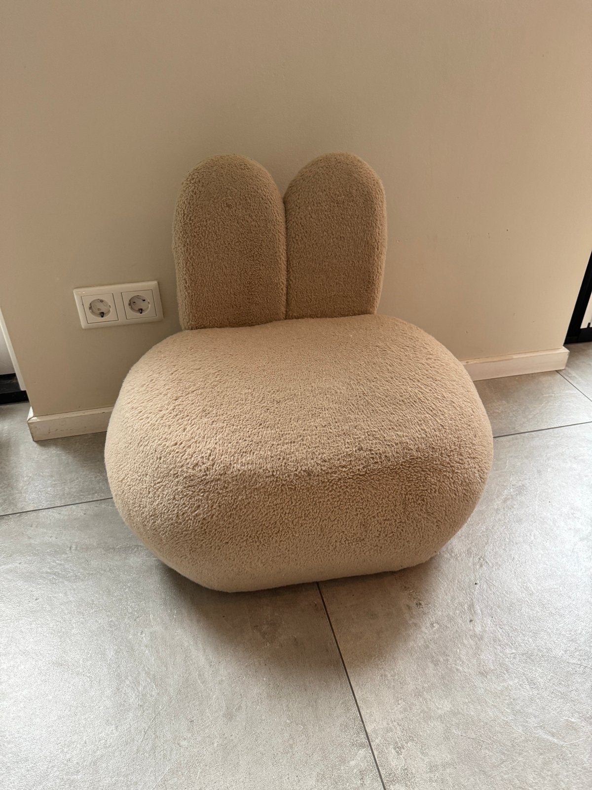 Konijnen teddy stoel konijn kwantum, Ophalen, Zo goed als nieuw, Eenpersoons, Minder dan 150 cm