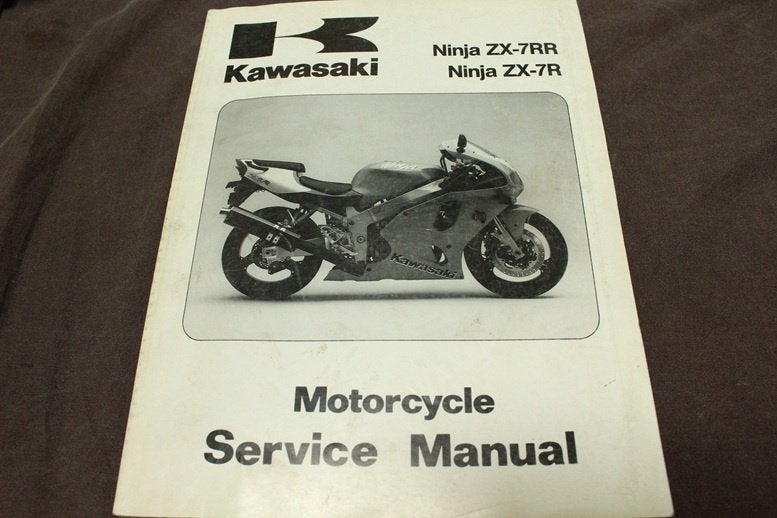 Kawasaki Ninja ZX-7RR ZX-7R 1996 motorcycle service manual, Ophalen of Verzenden, Kawasaki