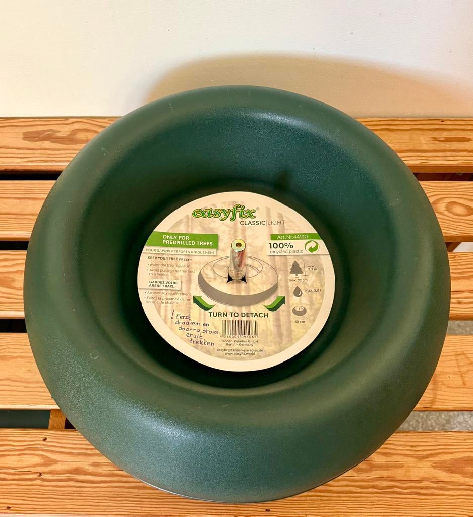 Easyfix Kerstboomstandaard Ø 39 cm, Diversen, Ophalen of Verzenden, Zo goed als nieuw