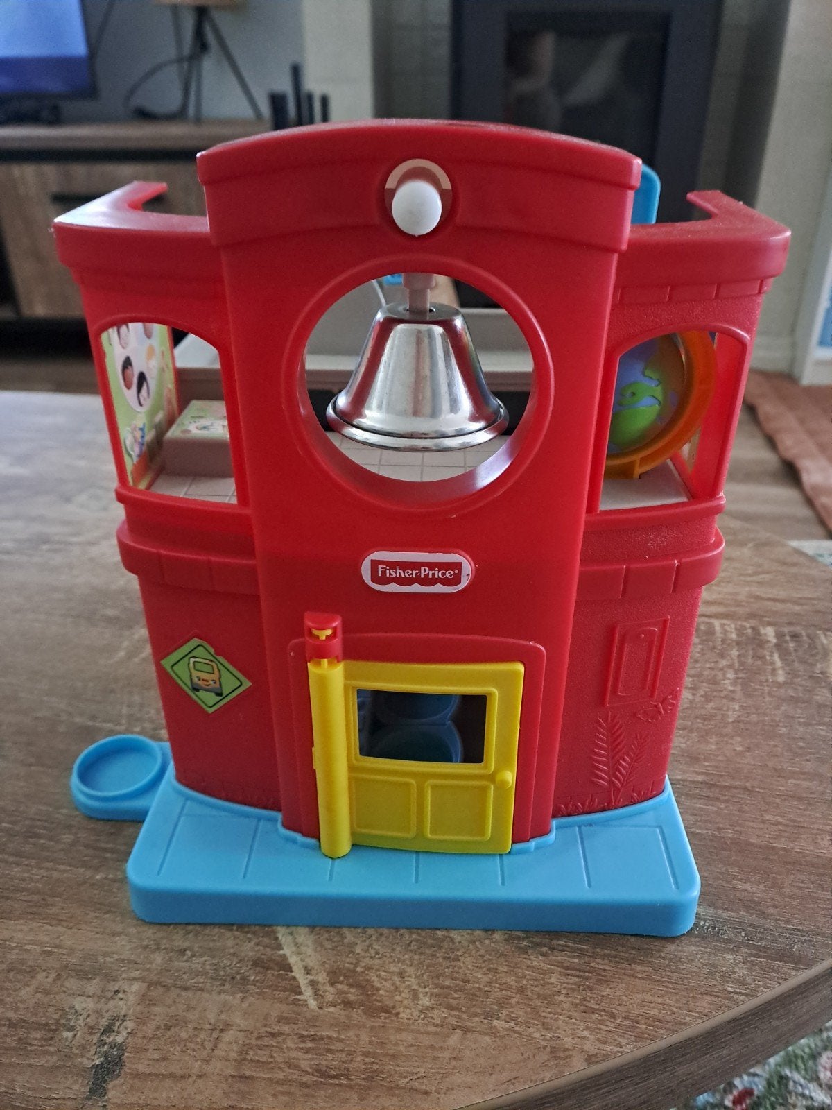 Fisher-Price School Speelset, Ophalen of Verzenden, Gebruikt, Speelset, Met geluid