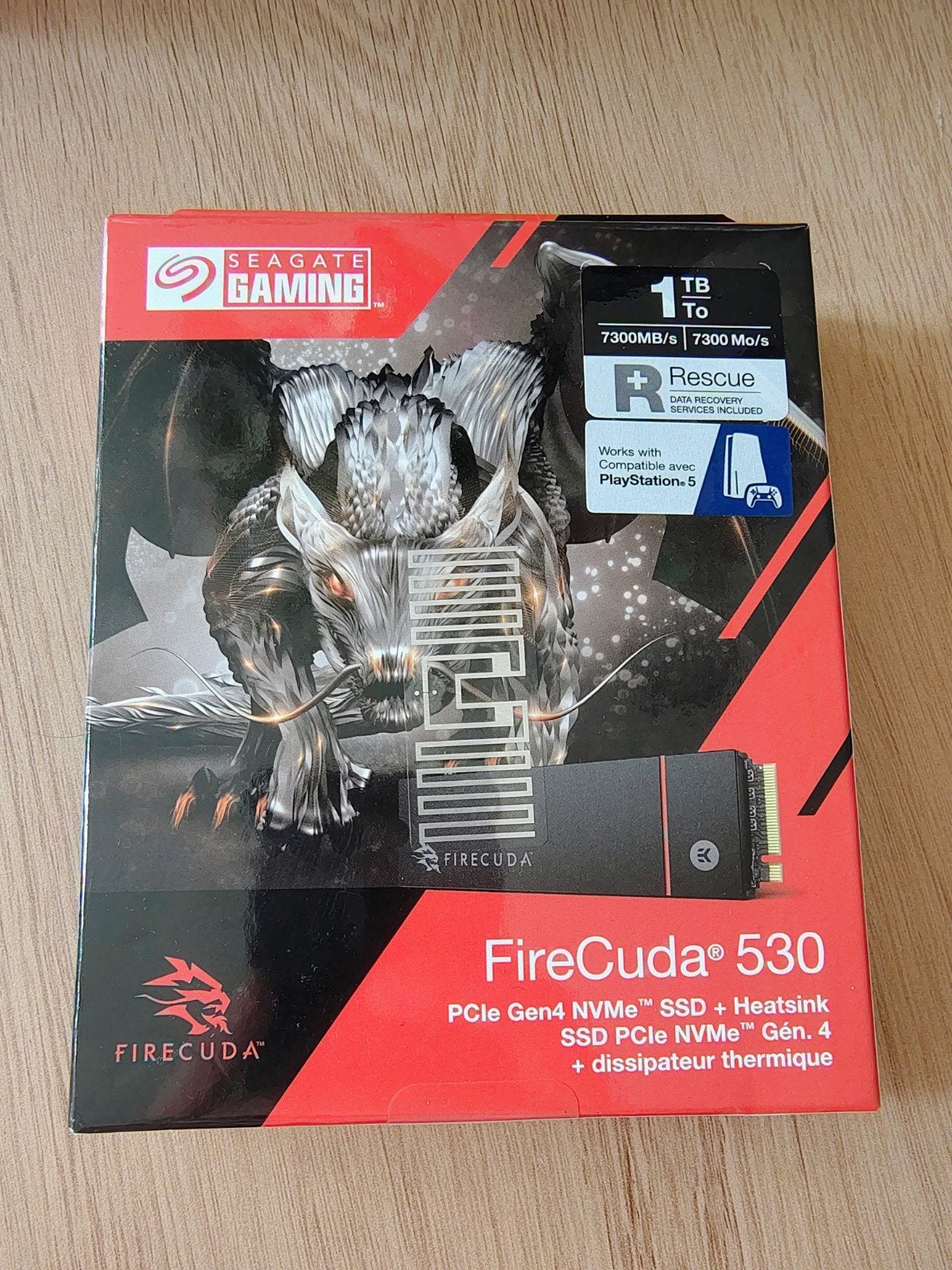 Firecuda 530 gen4 SSD NVMe 1TB internal storage, Computers en Software, Harde schijven, Ophalen of Verzenden
