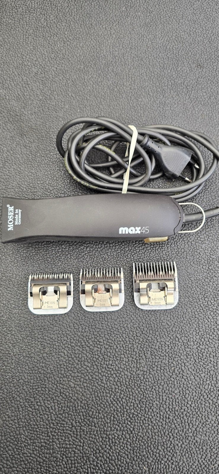 Moser Max 45, Ophalen