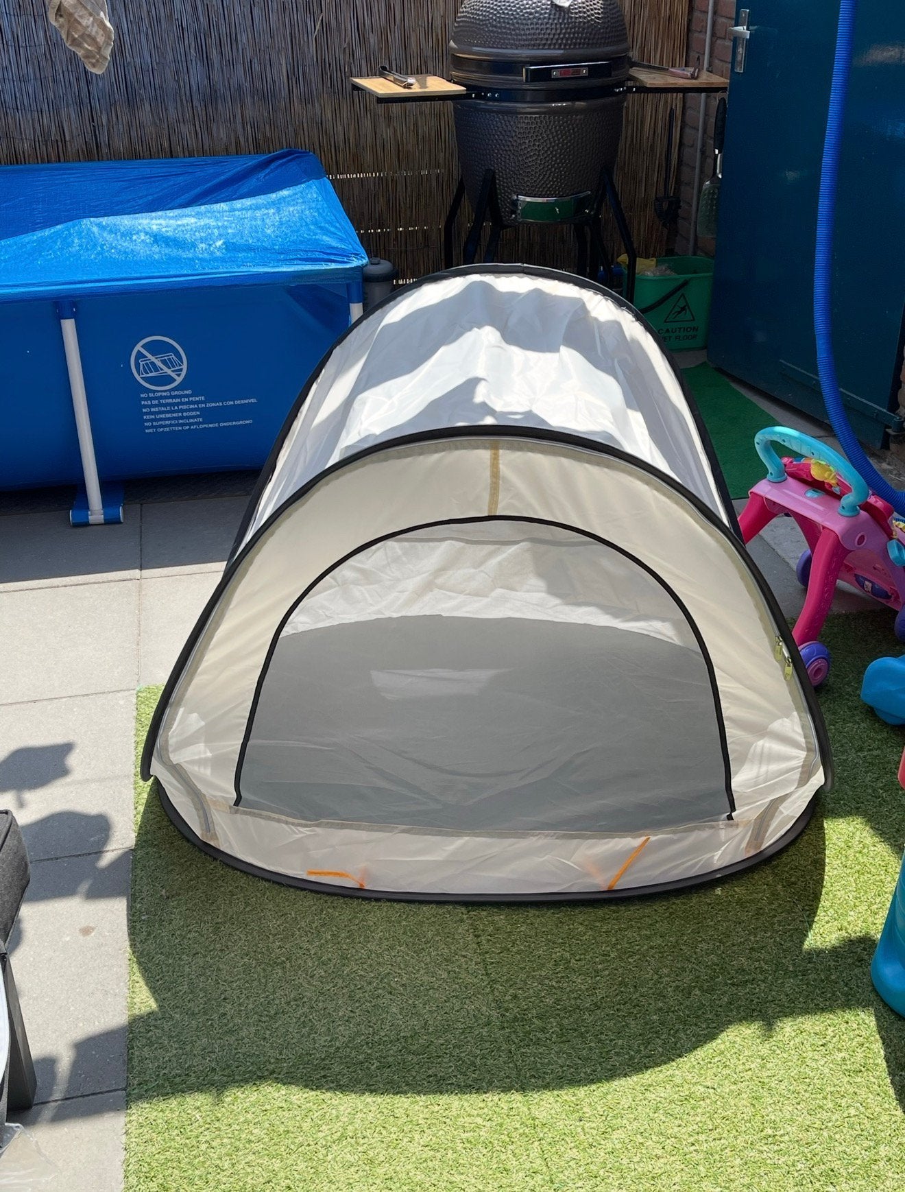 Deryan beach UV tent, Ophalen of Verzenden, Zo goed als nieuw