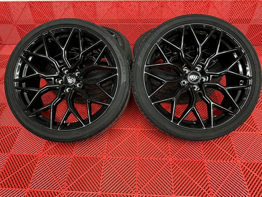 21 Inch Audi A6 S6 A7 S7 Velgen met Pirelli Banden, 285 mm, Banden en Velgen, Personenwagen, Zomerbanden