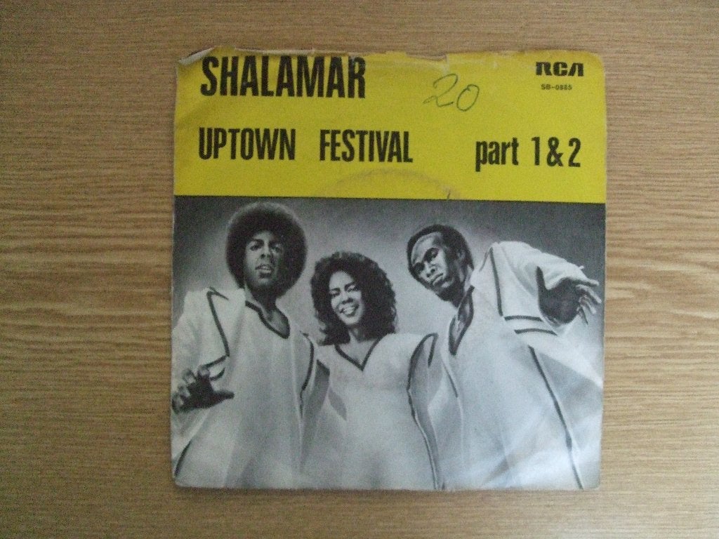 SHALAMAR    UPTOWN FESTIVAL   PART 1 & 2, Cd's en Dvd's, 7 inch, Ophalen of Verzenden, Zo goed als nieuw, R&B en Soul