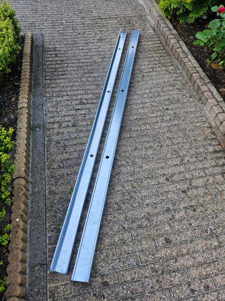 Twee metalen stuc profielen, Ophalen, Nieuw, Aluminium