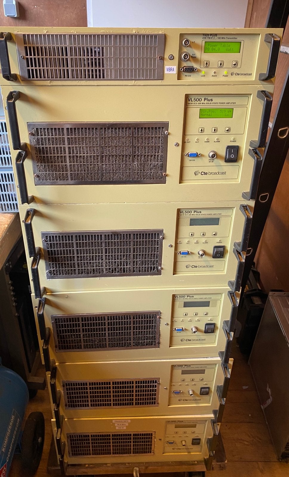 CTE Broadcast 500w **BOUWVAK Aanbieding**, Ophalen, Gebruikt, Zender