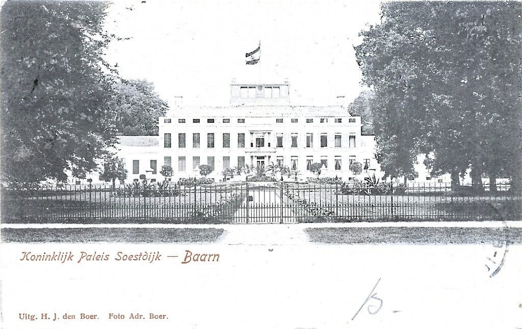 AK Baarn - Koninklijk Paleis Soestdijk, Verzenden, Voor 1920, Gelopen, Utrecht