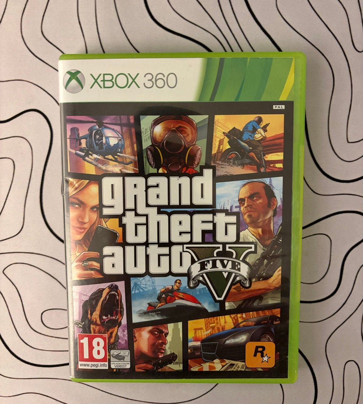 Grand Theft Auto V (GTA 5) voor Xbox 360, Spelcomputers en Games, Avontuur en Actie, Online, Gebruikt, Vanaf 18 jaar