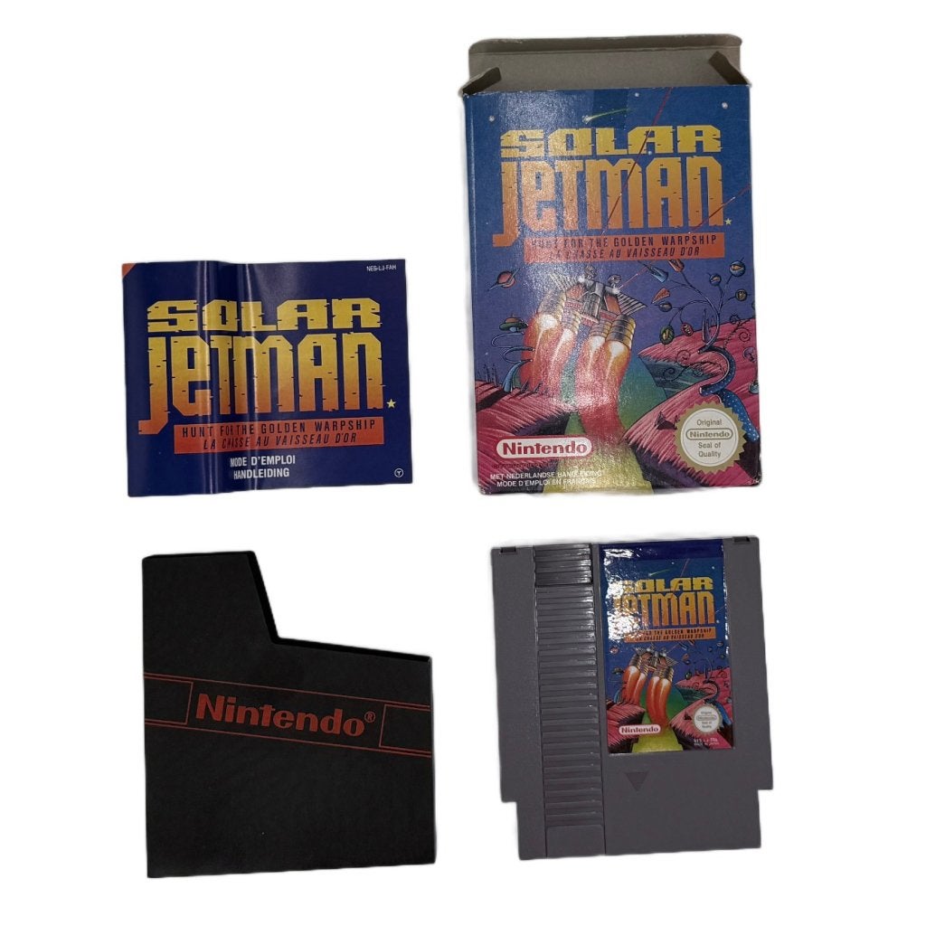Solar Jetman – Nintendo NES PAL – Compleet in Doos, Nintendo, Gebruikt, Support@nintendo.com, 11-1 Hokotate-cho, Kamitoba, Minami-ku
Kyoto 601-8501
Japan