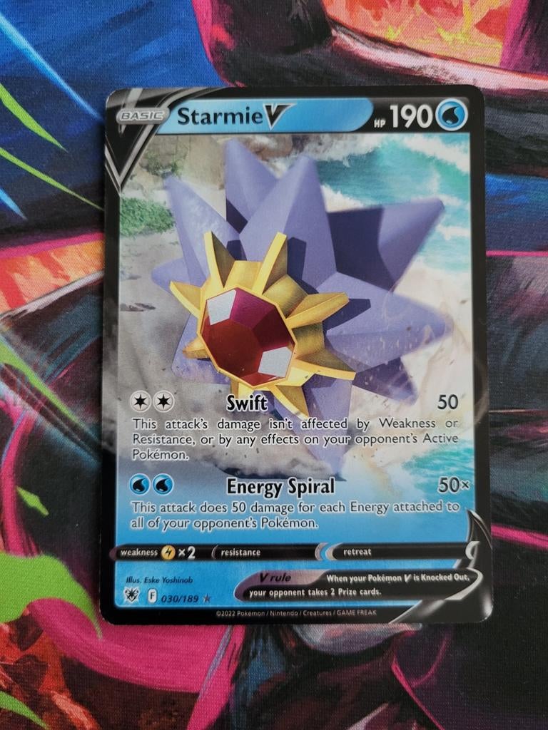 Starmie V - Astral Radiance #030/189, Ophalen of Verzenden, Zo goed als nieuw