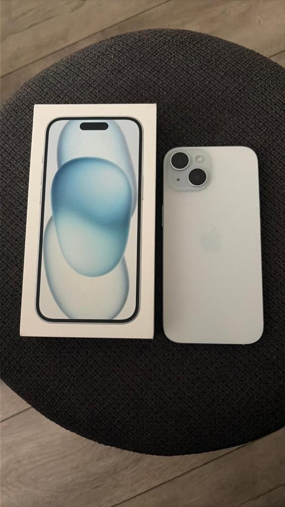 iphone 15 128GB, 128 GB, IPhone 15, Blauw, Zo goed als nieuw