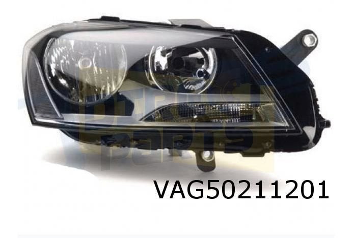 Volkswagen Passat B7 (1/11-10/14) Koplamp Links halogeen Ori, Auto-onderdelen, Verlichting, -, -, Nieuw, -
