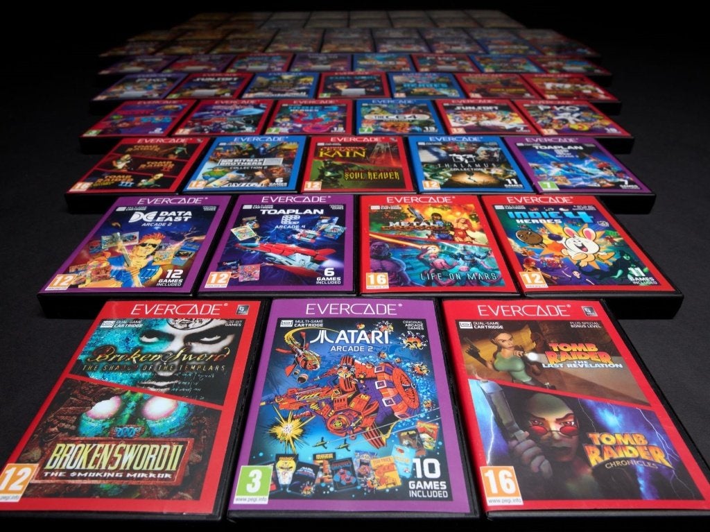 GEZOCHT: Evercade Games!, Spelcomputers en Games, 1 speler, Ophalen, Zo goed als nieuw, Vanaf 3 jaar