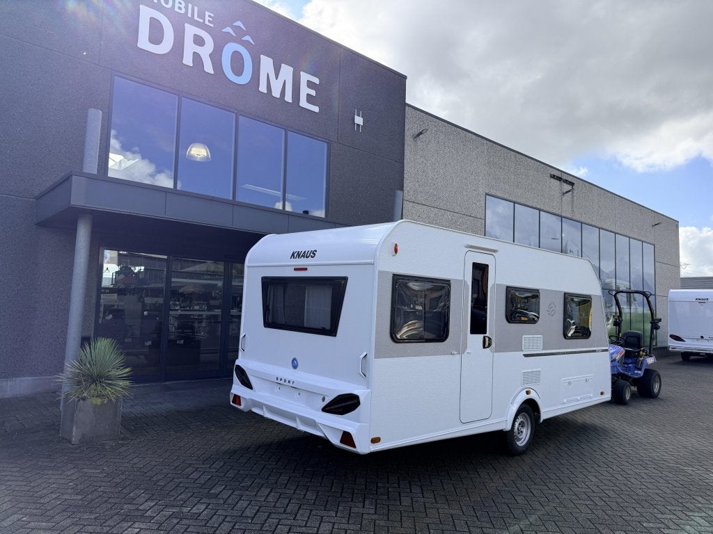 Knaus Sport 460 EU 2026 ENKELE BEDDEN, Schokbreker, Standaardzit, Bedrijf, 4 tot 5 meter