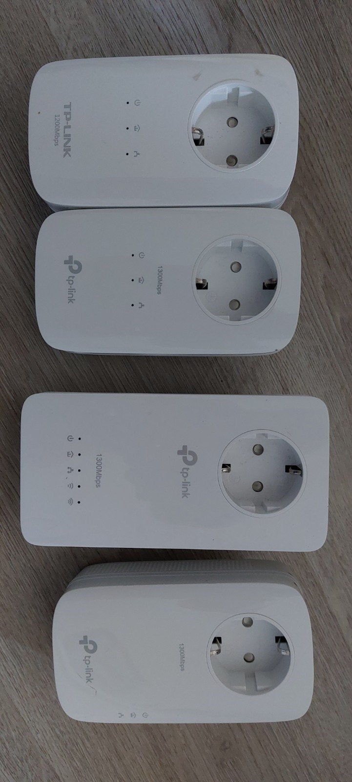 4x TP-Link Powerline Adapters (AV1300 Kit + 2x PA8030P), Computers en Software, Ophalen of Verzenden, Gebruikt, TP-Link