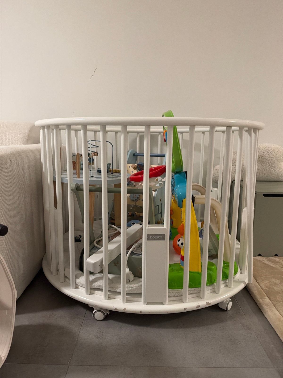 Bopita Box Rond Wit - Gebruikt, Kinderen en Baby's, Ophalen, Gebruikt, Overige typen