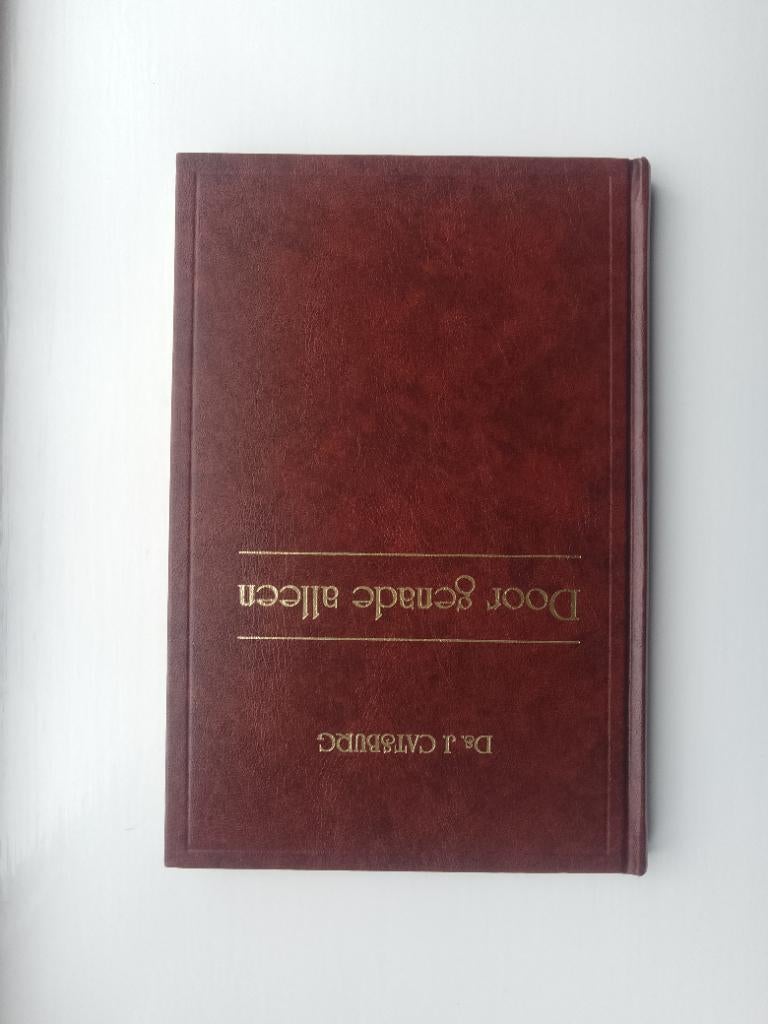 Door genade alleen - ds. J. Catsburg, Boeken, J. Catsburg, Christendom | Protestants, Ophalen of Verzenden, Zo goed als nieuw