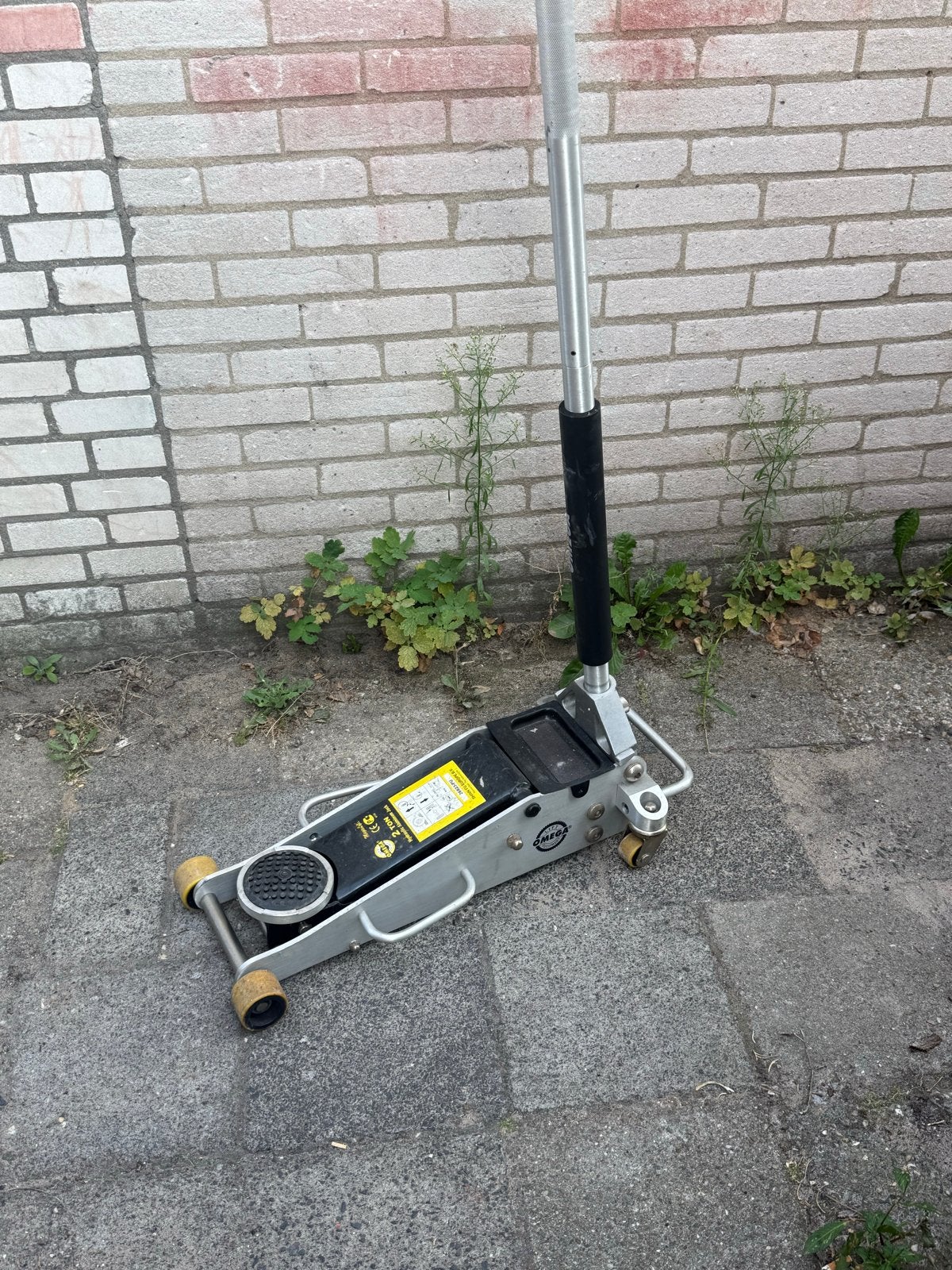 Omega 2 Ton Hydraulische Aluminium Garagekrik, Auto diversen, Ophalen of Verzenden, Nieuw, Hydraulisch, Garagekrik