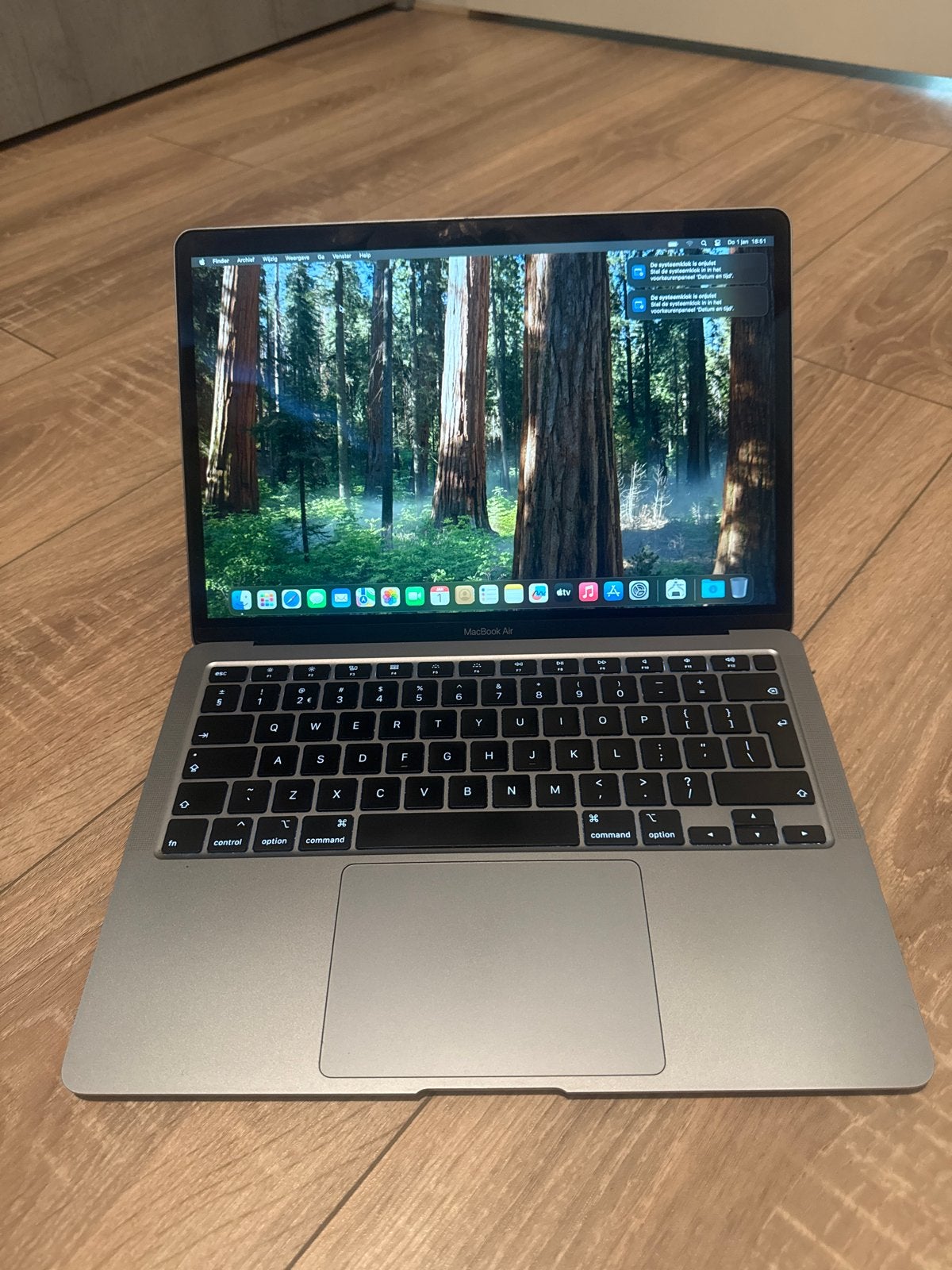 MacBook Air 13 inch 2020 i5, Computers en Software, 256 GB, Qwerty, 8 GB, 13 inch