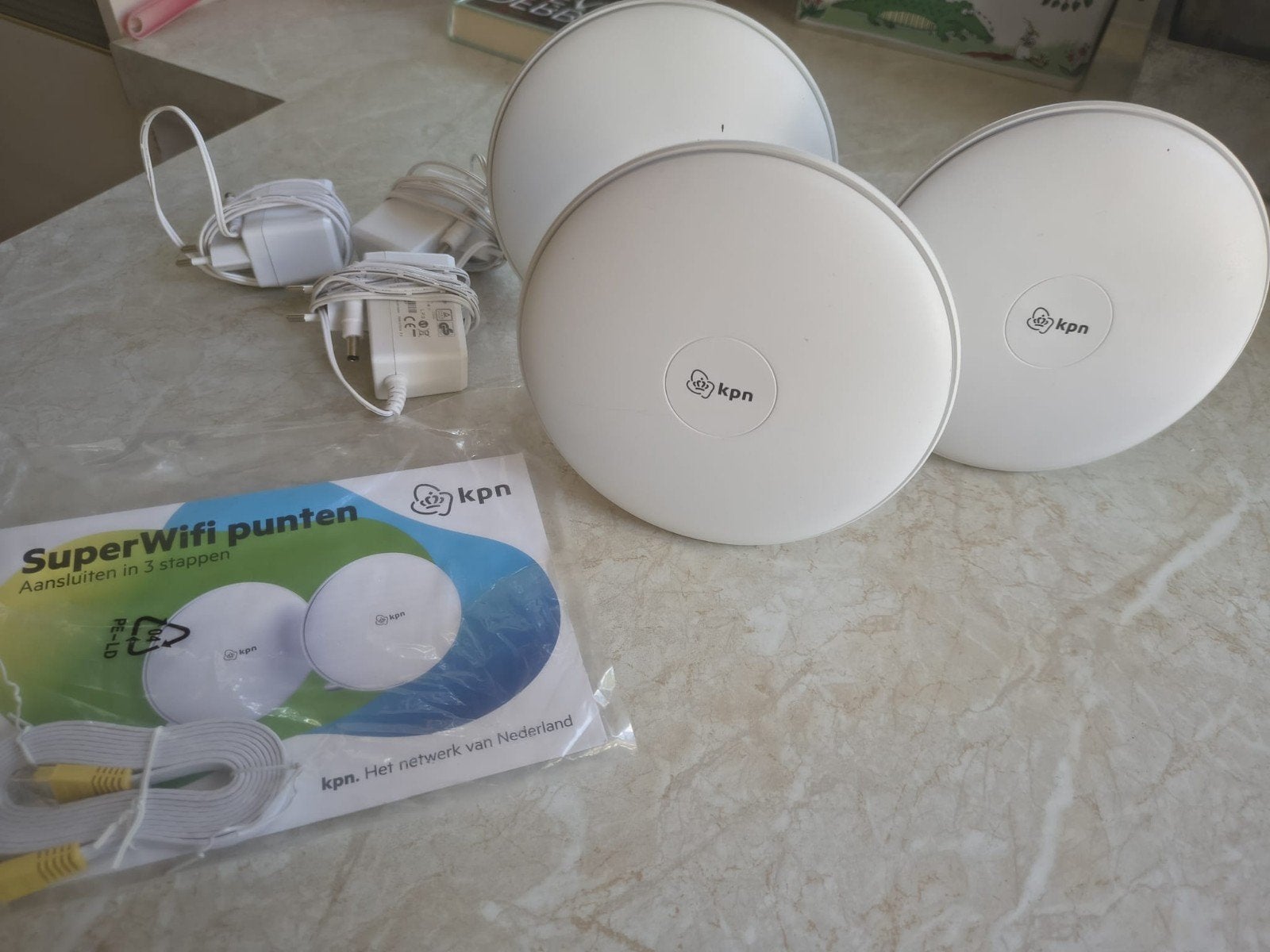 KPN wifi versterkers, Ophalen