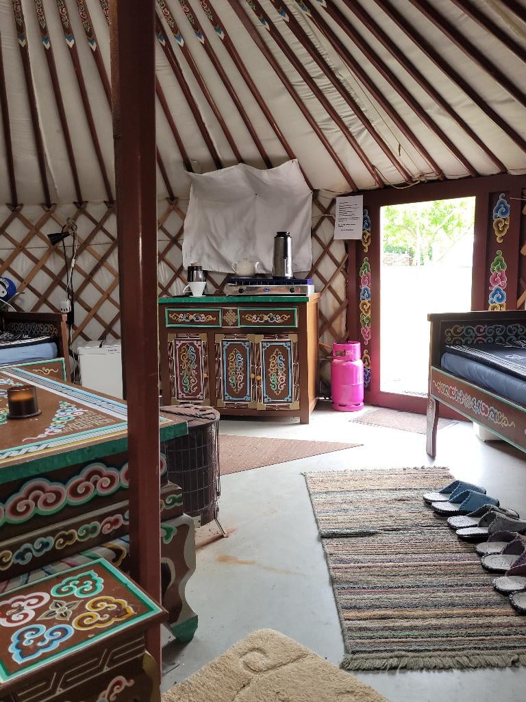 YURT  YURTS, Caravans en Kamperen, Tenten, tot en met 4, Gebruikt, Ophalen